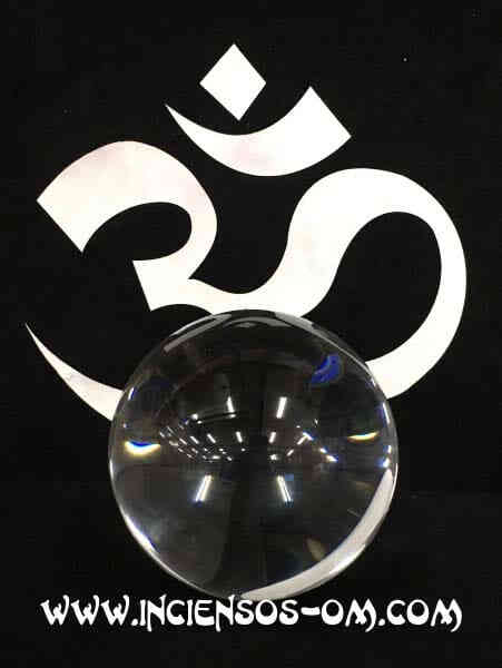 Bola de Cristal 12 cm Aprox con Base